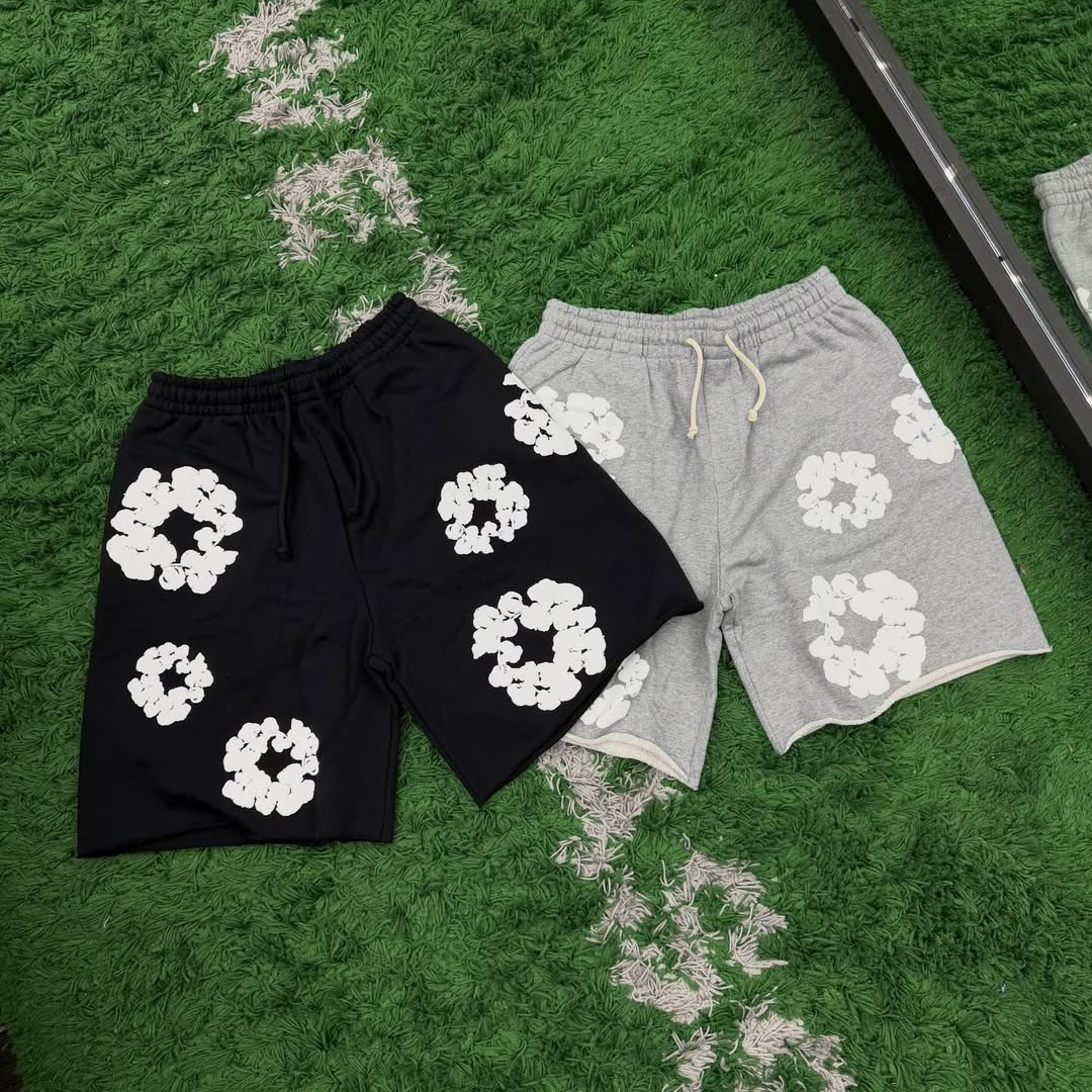 Denim Tears Shorts in Grey and Black