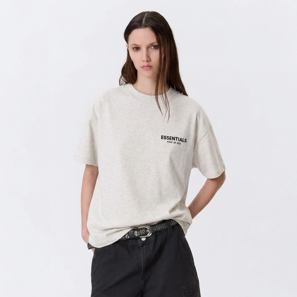 Fear of God Essentials T-shirt Light Oatmeal
