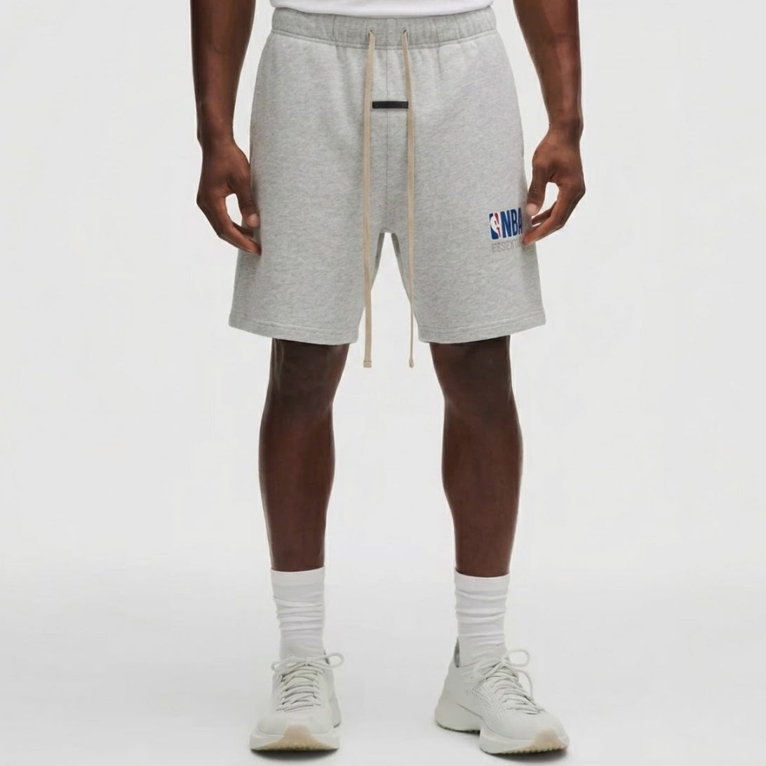 Fear of God Essentials NBA Sweatshorts (SS25) Light Heather