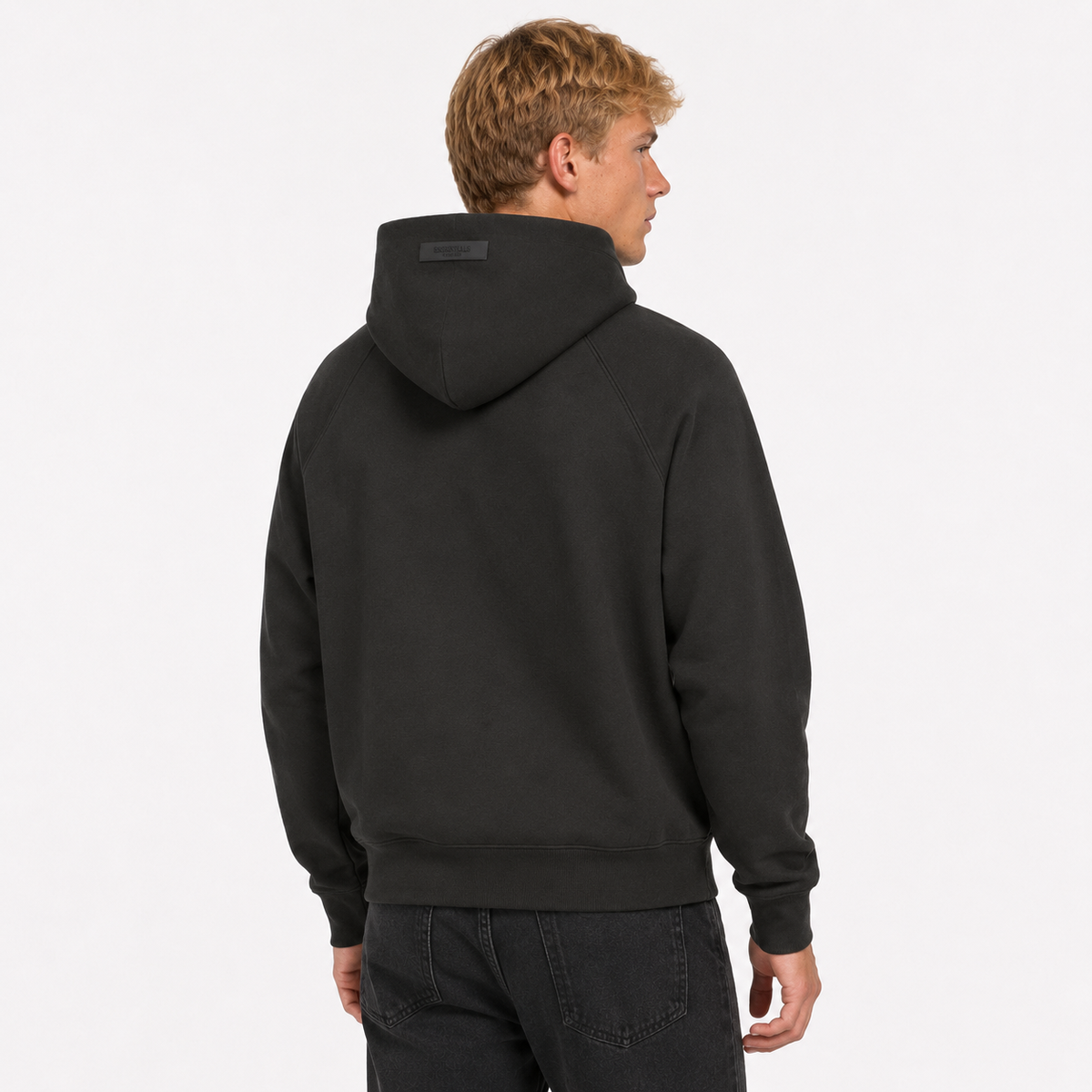 Fear of God Essentials Hoodie Off Black