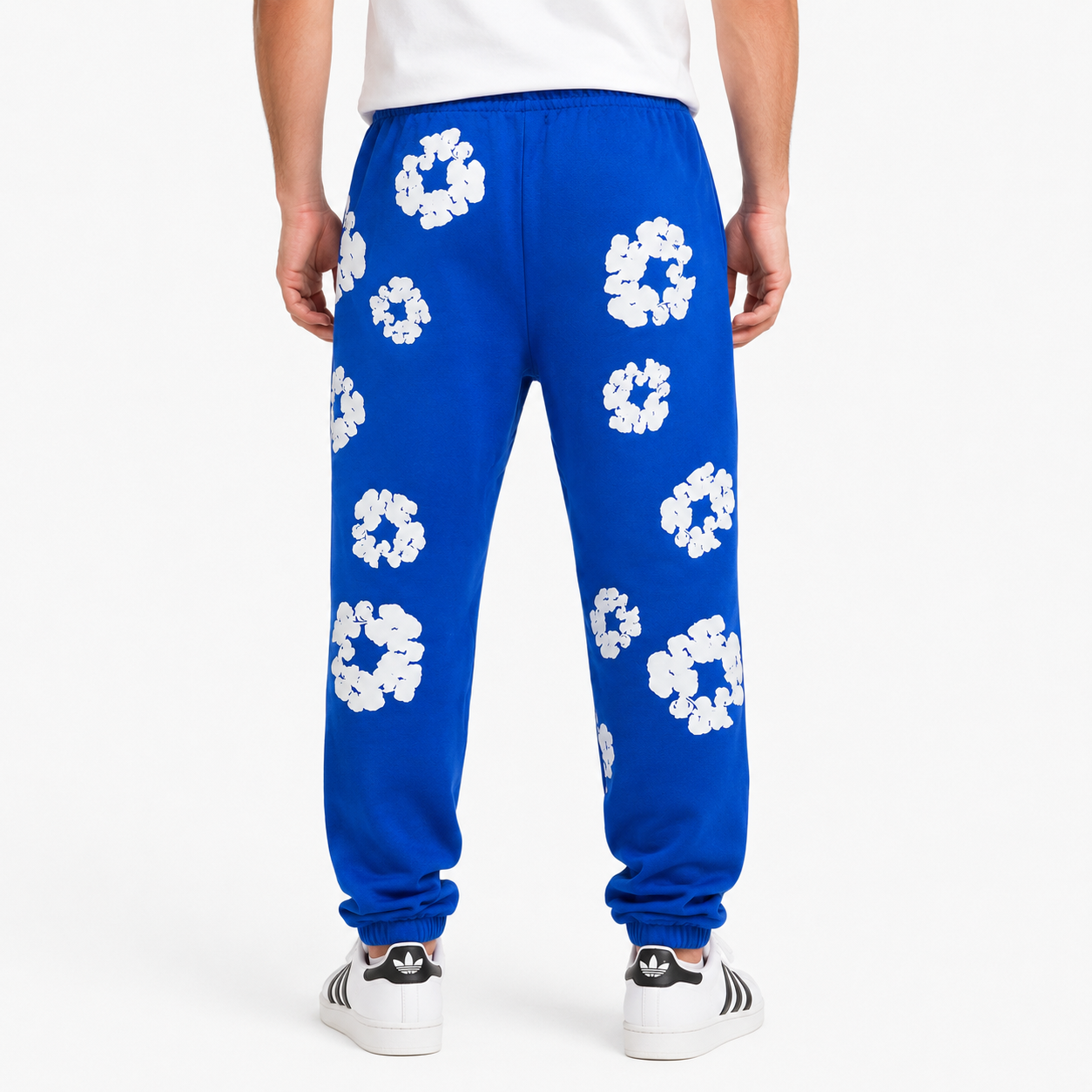 Denim Tears The Cotton Wreath Sweatpants Blue