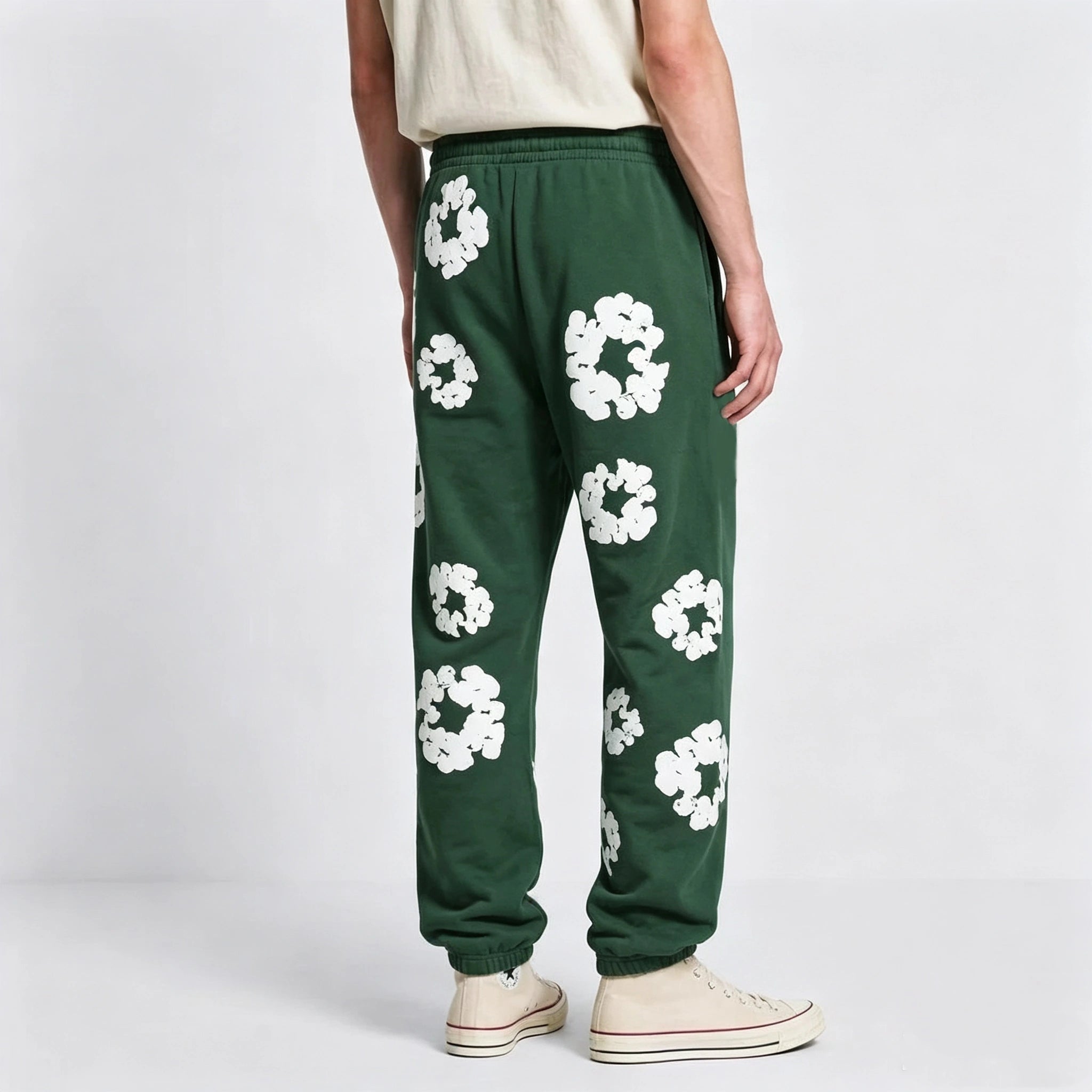 Denim Tears The Cotton Wreath Sweatpants Green