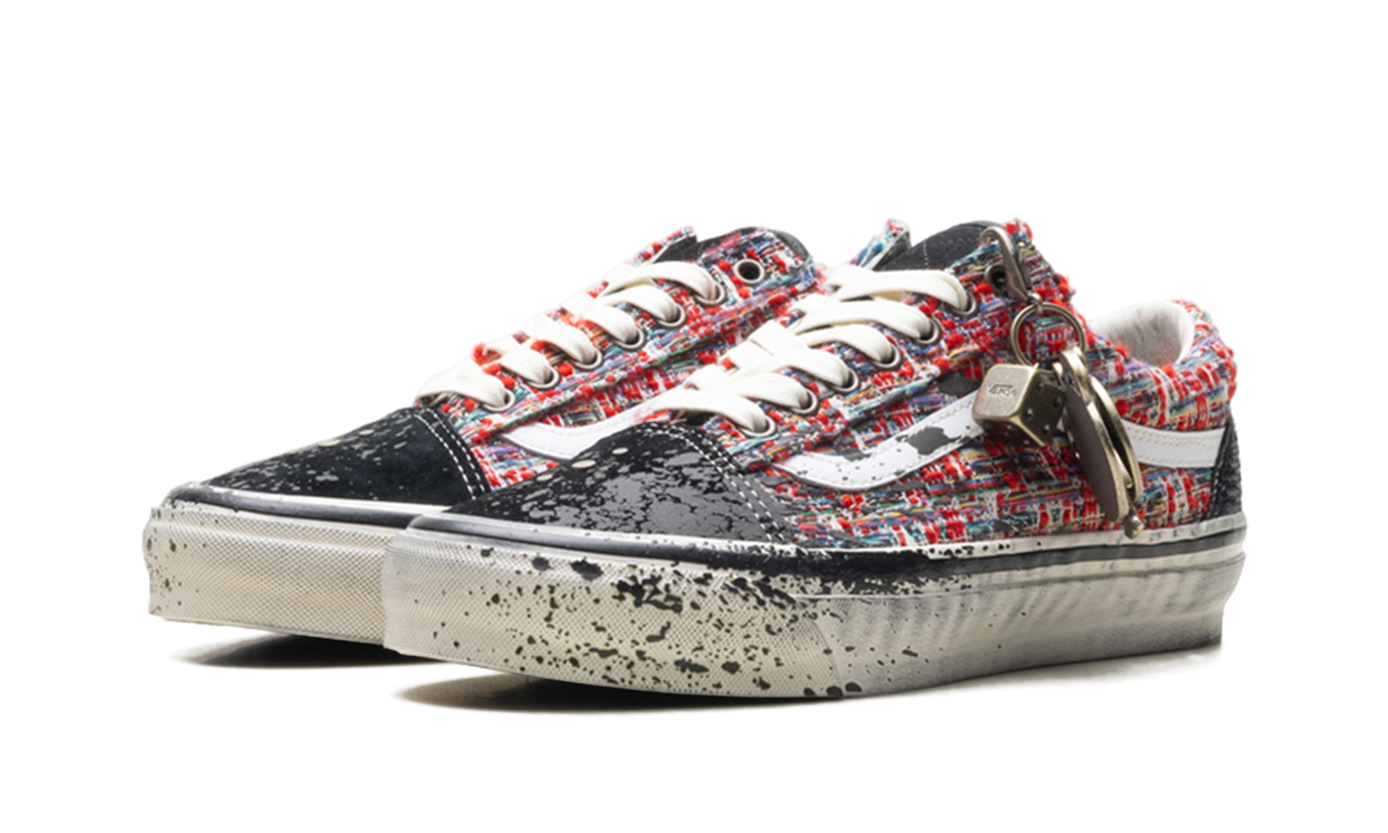 Vans Premium Old Skool Charms Red Black