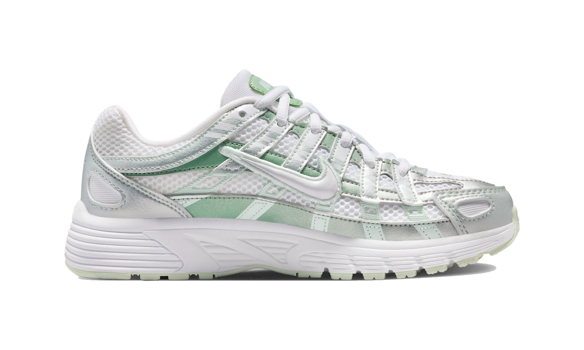 Nike P-6000 SE White/White/Steam/Barely Green