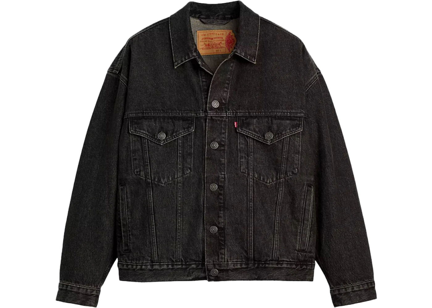 Nike Air Jordan x Levi's Type III Trucker Jacket Black Wash/Black
