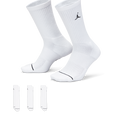 Air Jordan Everyday Crew Socks (3 pairs) Multi-Colour/Black