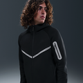 Nike Tech Fleece Reflective Full Zip Hoodie Black/White