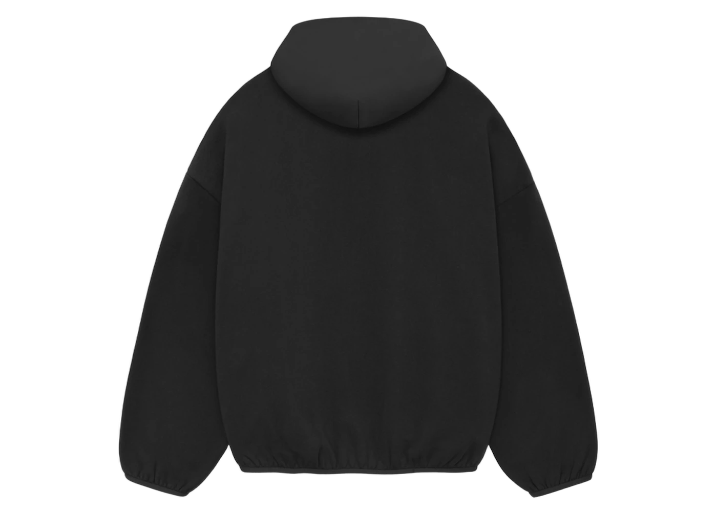 Fear of God Essentials Core Collection Nylon Fleece Hoodie Black/ Black