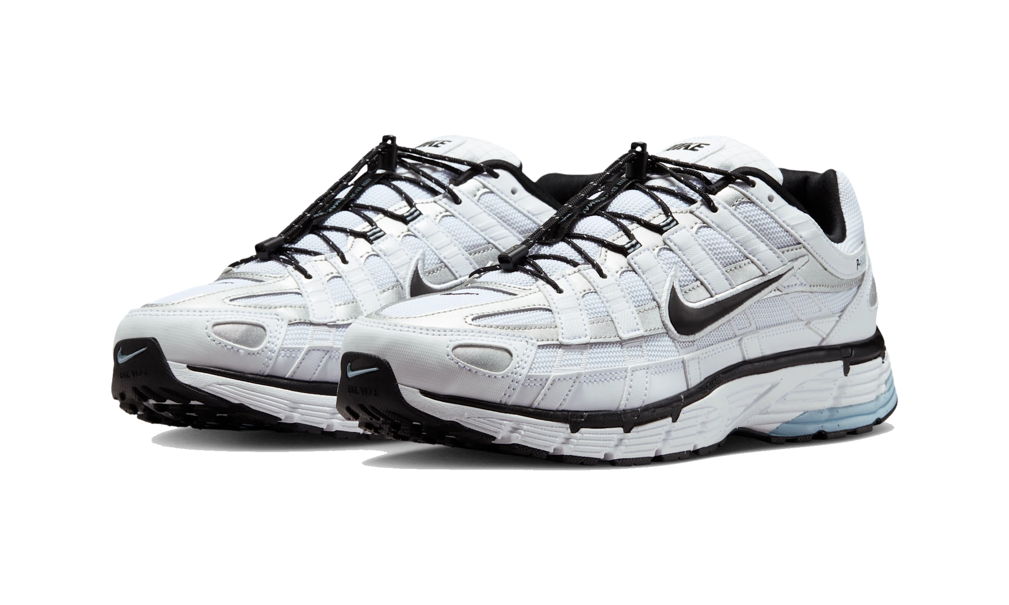Nike P-6000 White/Light Armoury Blue/Metallic Silver/Black