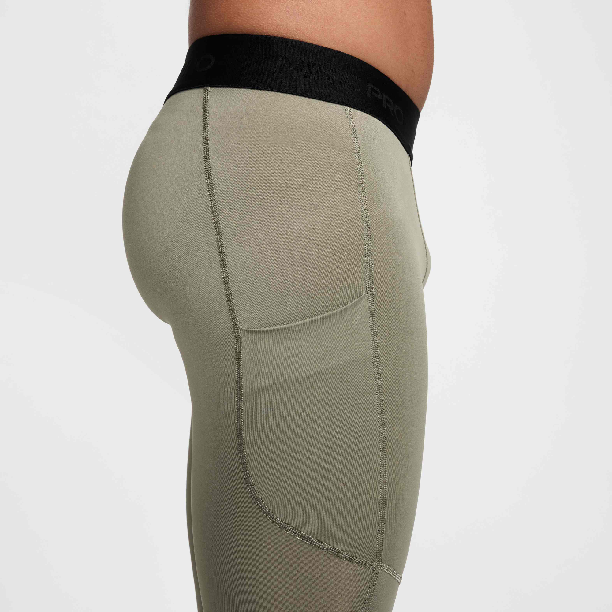 Nike Pro Dri-FIT Fitness Tights Light Army/Black