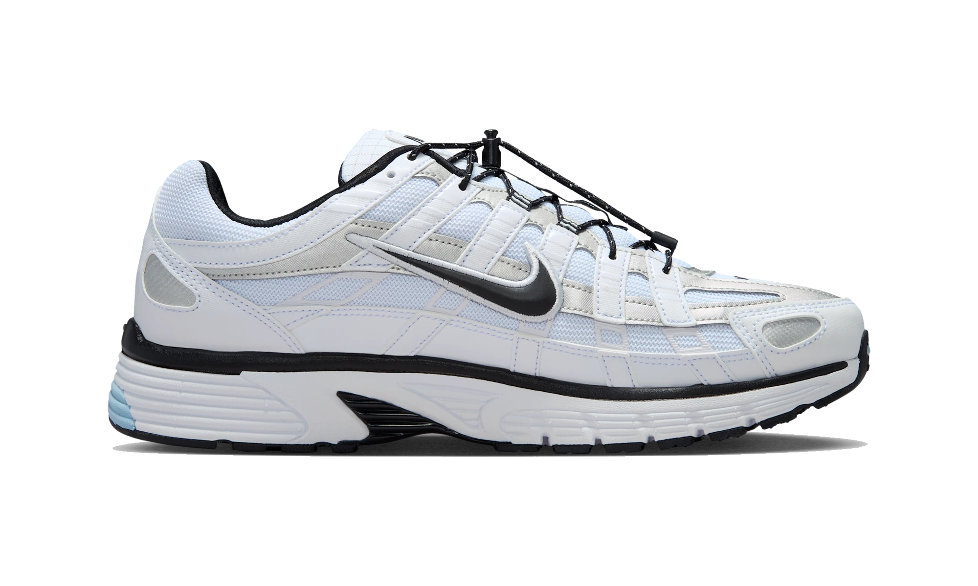 Nike P-6000 White/Light Armoury Blue/Metallic Silver/Black