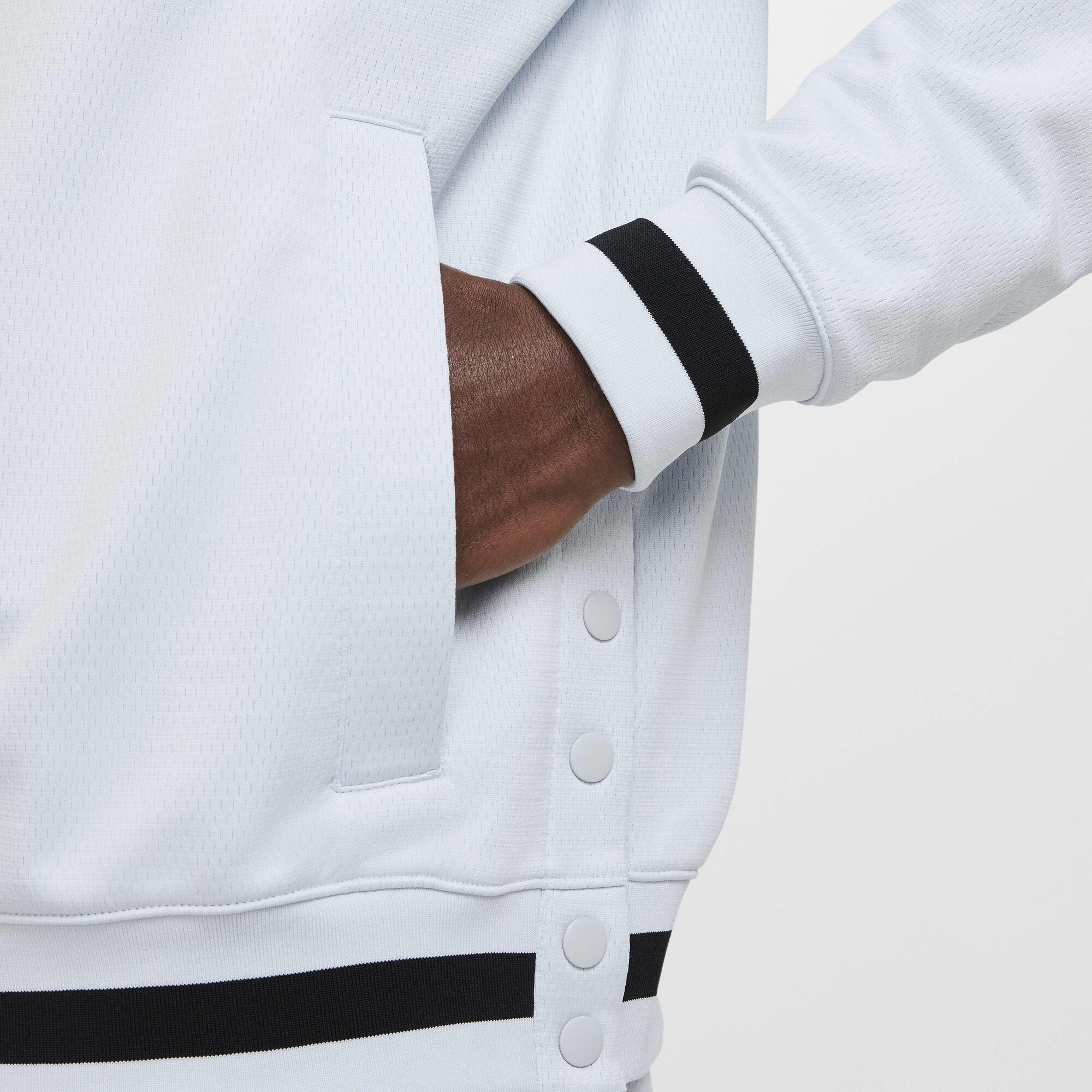 Nike DNA Therma-FIT 1/4-Zip Basketball Hoodie Pure Platinum/Black
