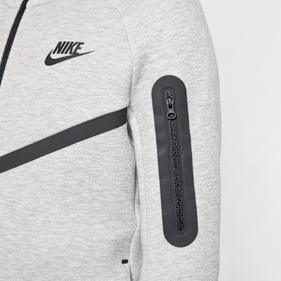 Nike Sportswear Tech Fleece Full-Zip Hoodie Dark Grey Heather/Dark Grey Heather/Black/Black