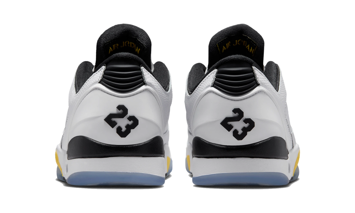Air Jordan Sixty Plus Low White/Tour Yellow/Black
