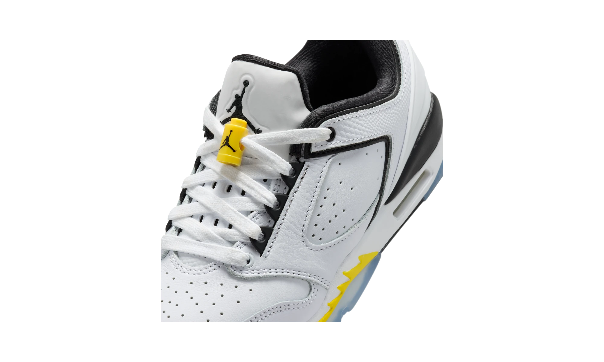 Air Jordan Sixty Plus Low White/Tour Yellow/Black