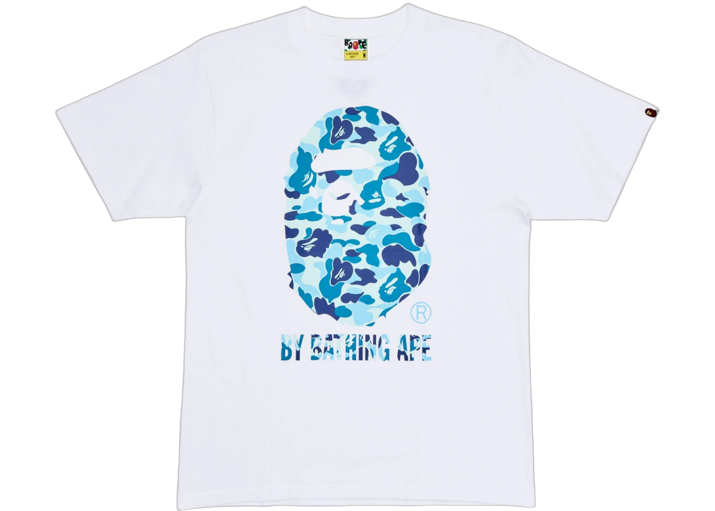 BAPE ABC Camo By Bathing Ape Tee White/Blue