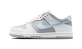 Nike Dunk Low (Boys') Shoes White/Light Smoke Grey/Celestine Blue