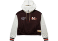 Nike Women's Air Jordan Maison Chateau Rouge Hoodie Brown/Cream White