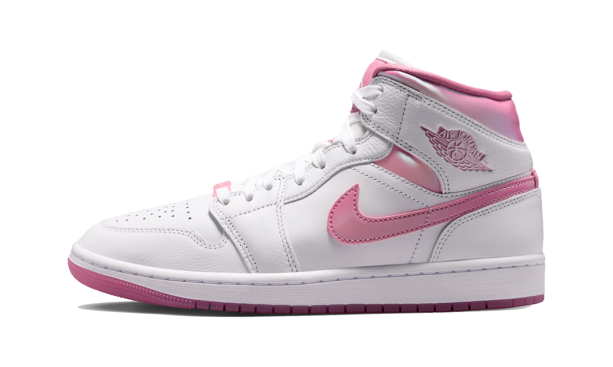 Air Jordan 1 Mid SE White/Desert Berry