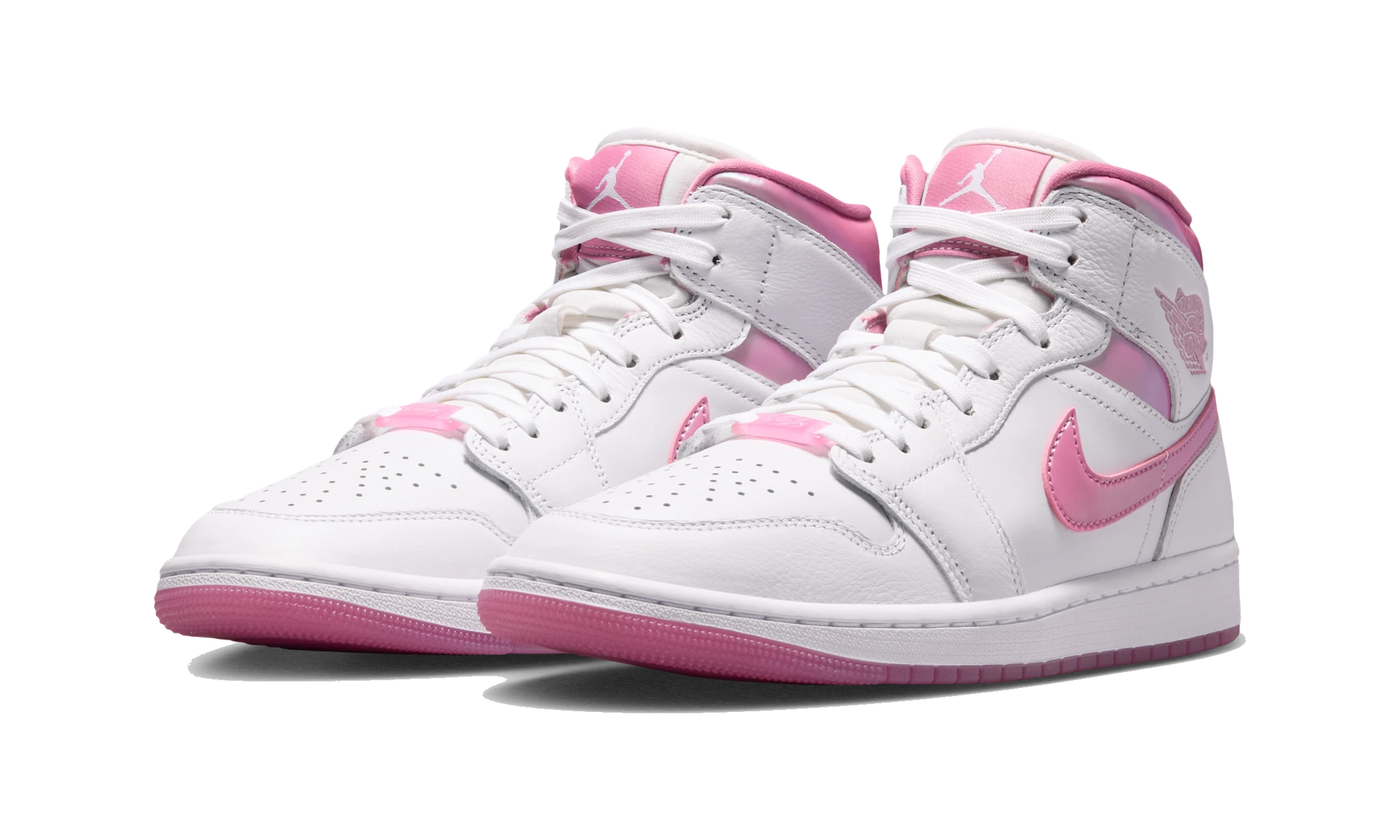 Air Jordan 1 Mid SE White/Desert Berry