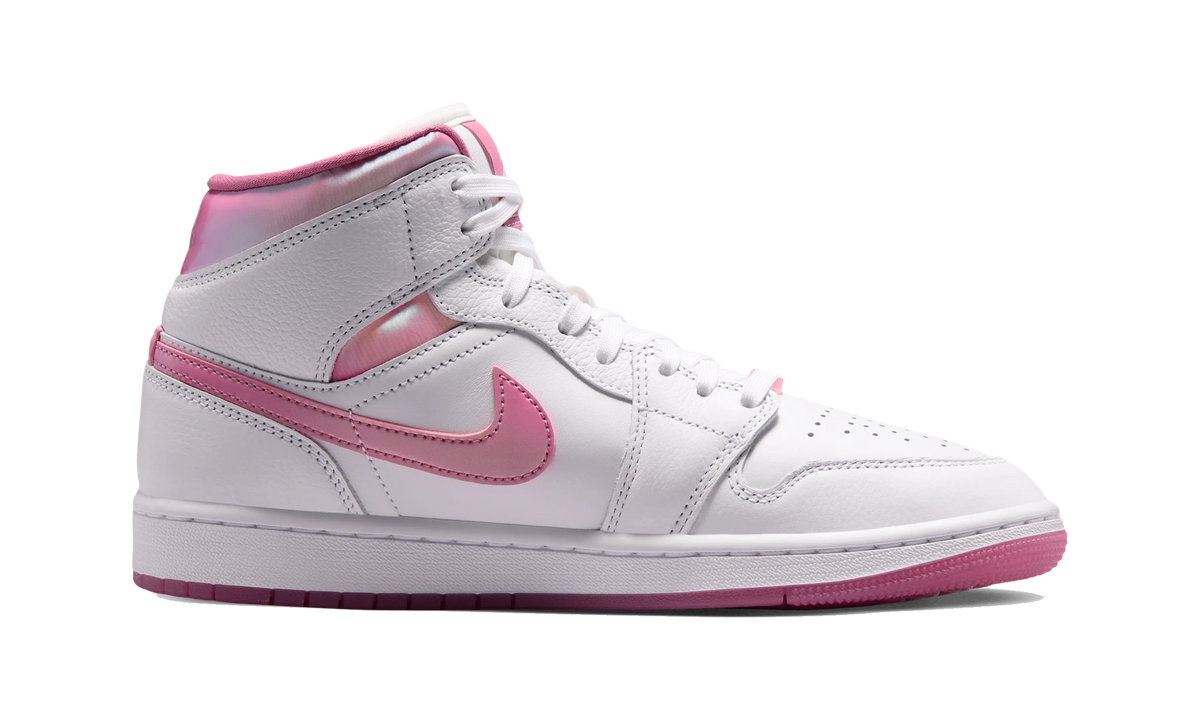 Air Jordan 1 Mid SE White/Desert Berry