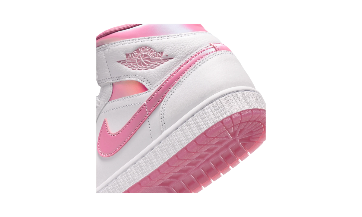 Air Jordan 1 Mid SE White/Desert Berry