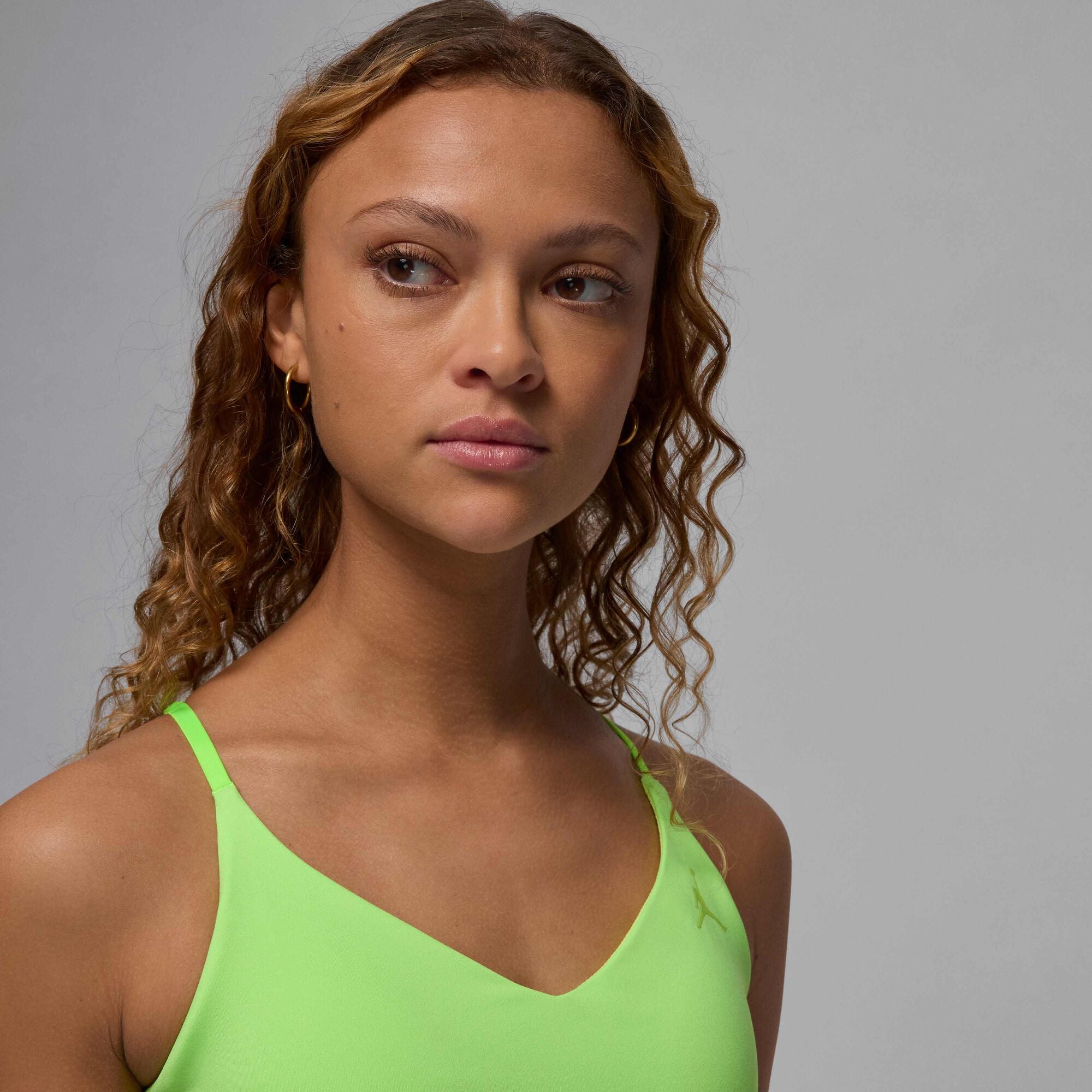 Air Jordan Sport Indy Light-Support Sports Bra Electric Green/Black/Electric Green - Sneak