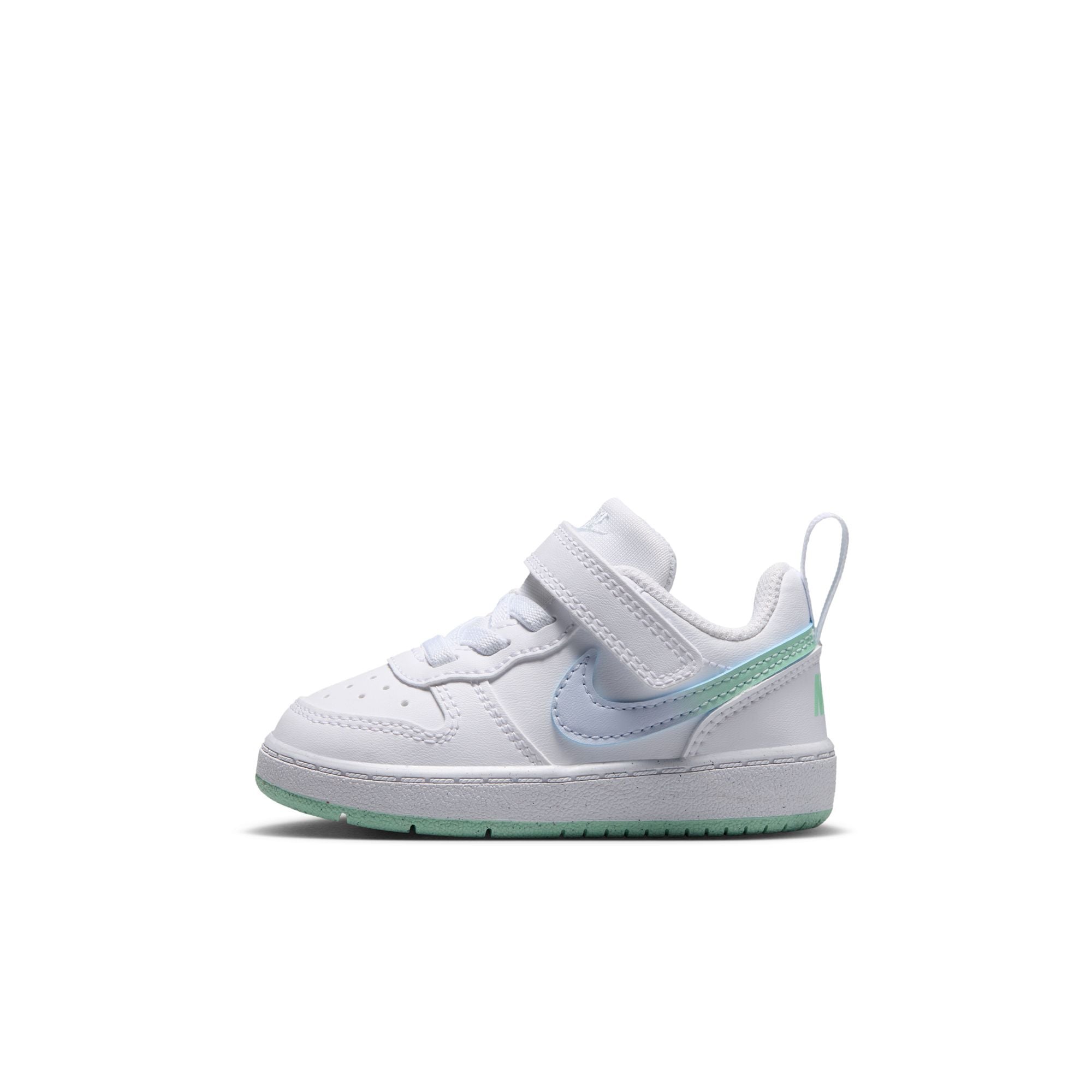 Nike Court Borough Low White/Arctic Green/Football Grey