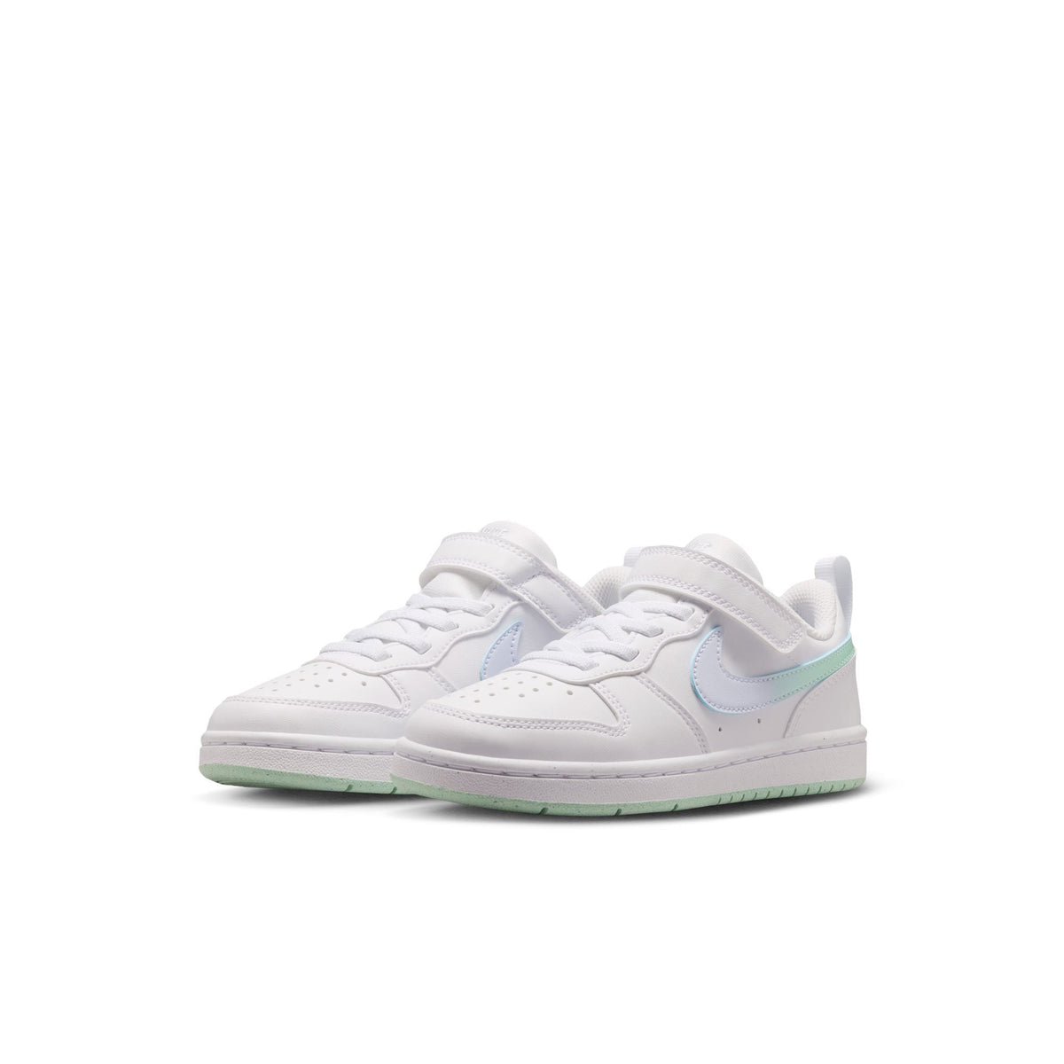 Nike Court Borough Low White/Arctic Green/Football Grey