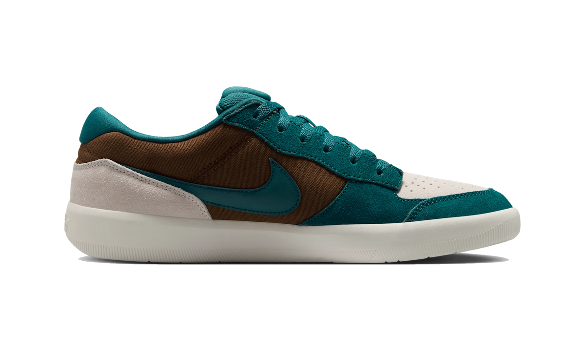 Nike SB Force 58 Skate Shoes Mosswood Brown/Light Orewood Brown/Sail/Geode Teal