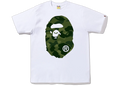 BAPE Color Camo Big Ape Head T-Shirt White Green