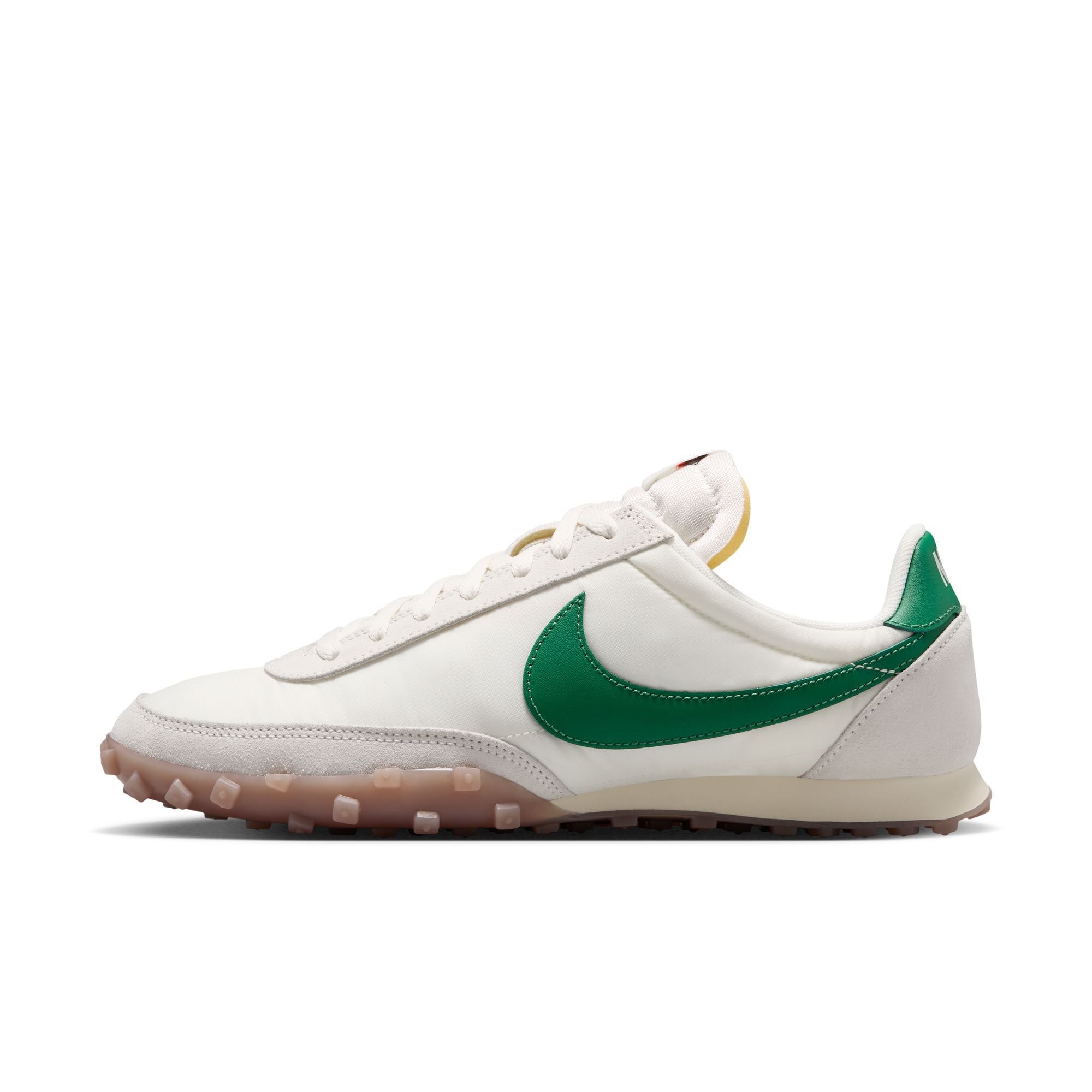Nike Waffle Racer Sail/Pine Green/Beach/Gum Medium Brown