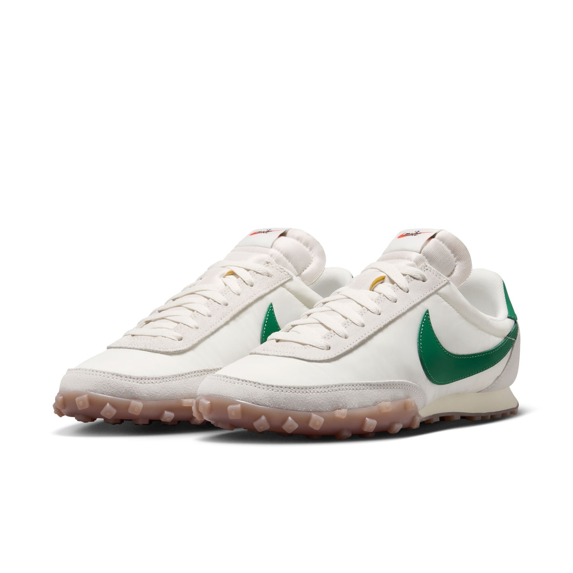 Nike Waffle Racer Sail/Pine Green/Beach/Gum Medium Brown