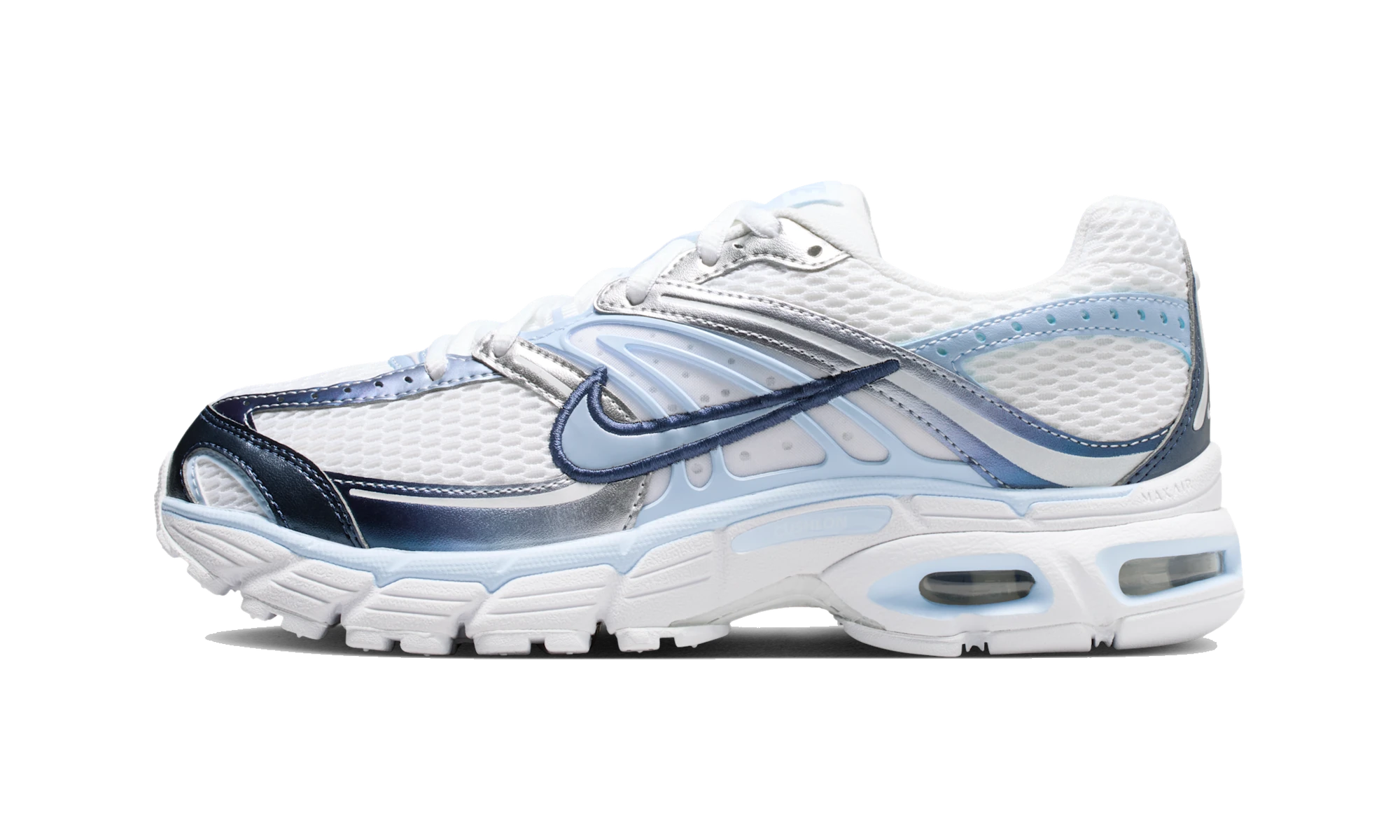 Nike Air Max Moto 2K White/Metallic Silver/Midnight Navy/Hydrogen Blue