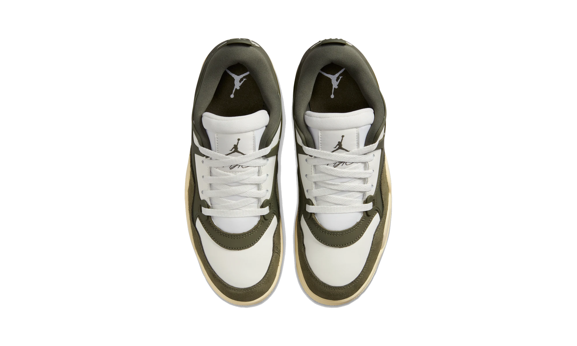 Air Jordan 4 RM Sail/Coconut Milk/Medium Olive