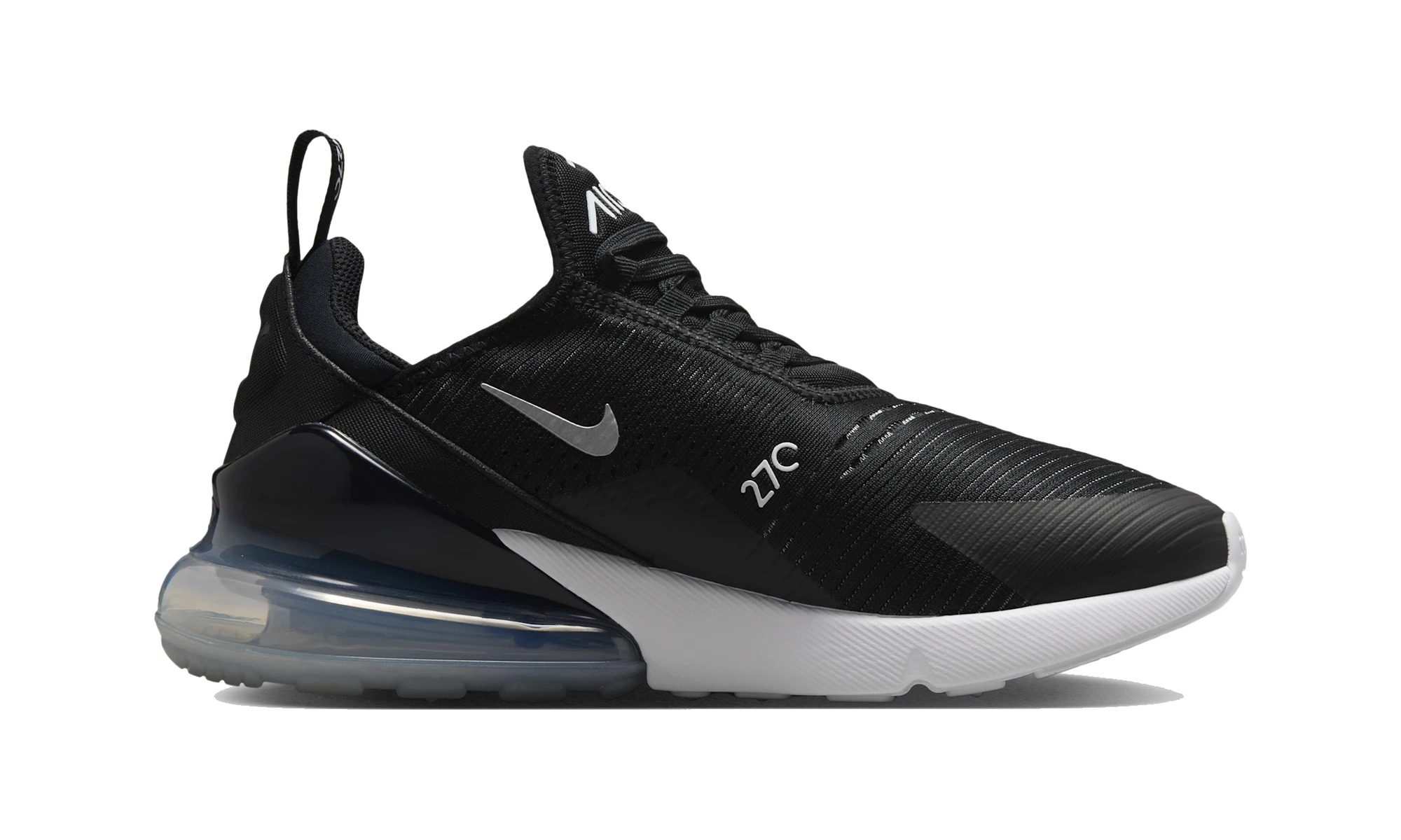 Nike Air Max 270 Black/White/Metallic Silver