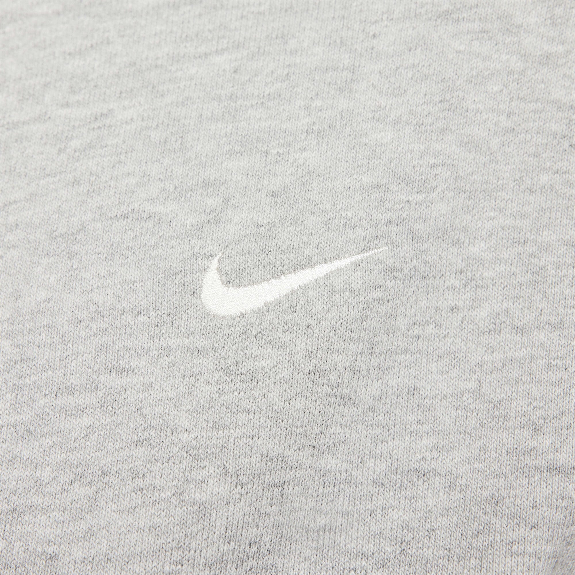Nike Standard Issue Dri-FIT Full-Zip Basketball Hoodie Dark Grey Heather/Pale Ivory