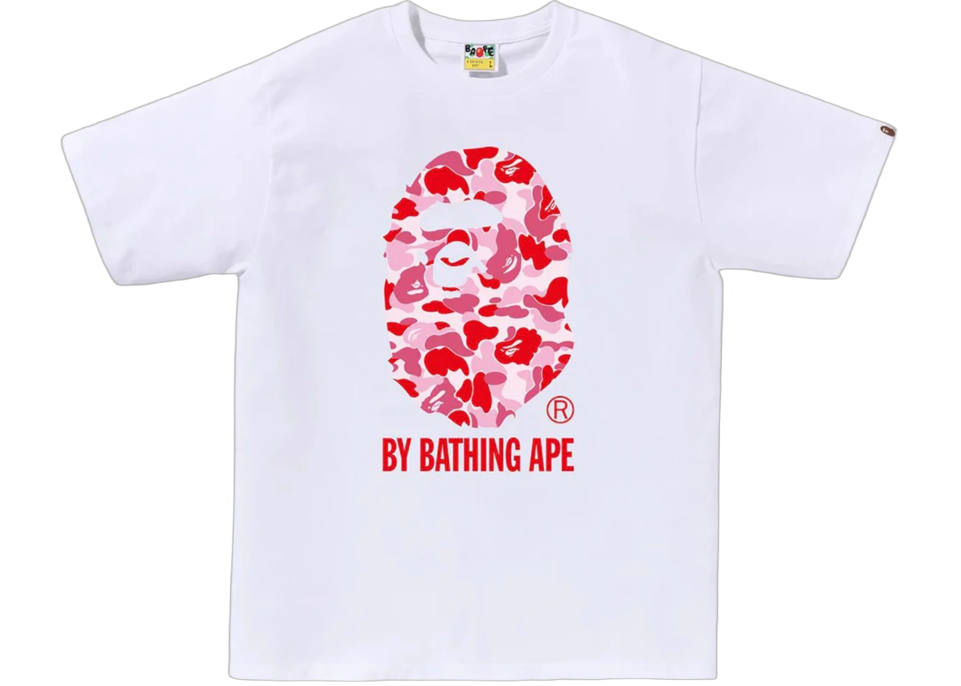 BAPE ABC Camo By Bathing Ape Tee (SS25) White/Pink