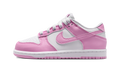 Nike Dunk Low White/White/White/Pink Rise
