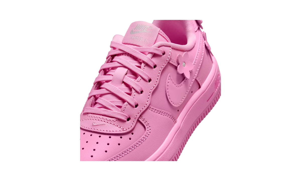 Nike Force 1 Pink Rise/Pink Foam/Metallic Silver/Pink Rise