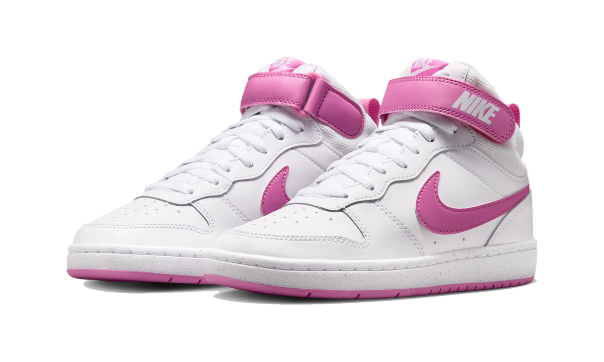 Nike Court Borough Mid 2 White/Playful Pink
