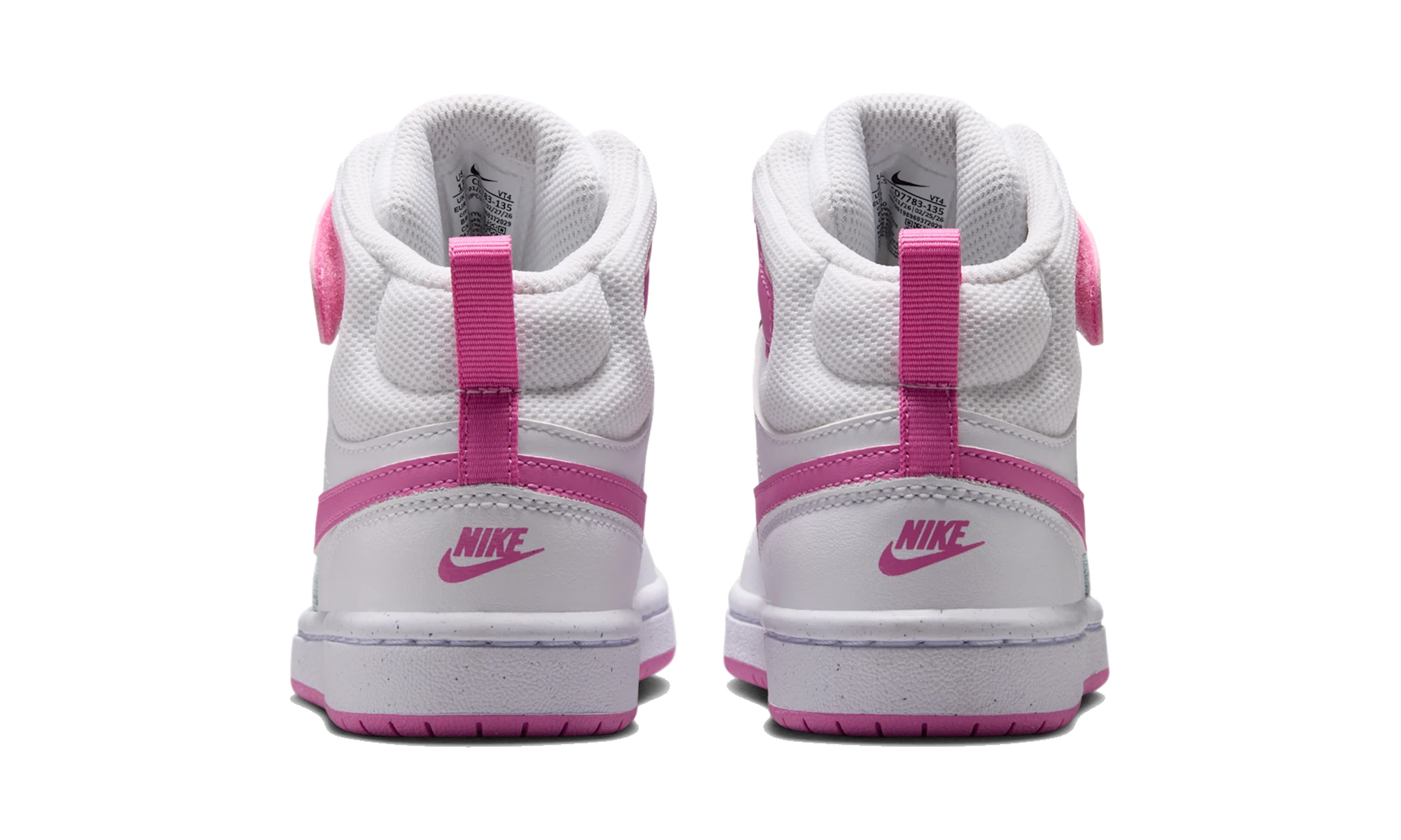 Nike Court Borough Mid 2 White/Playful Pink