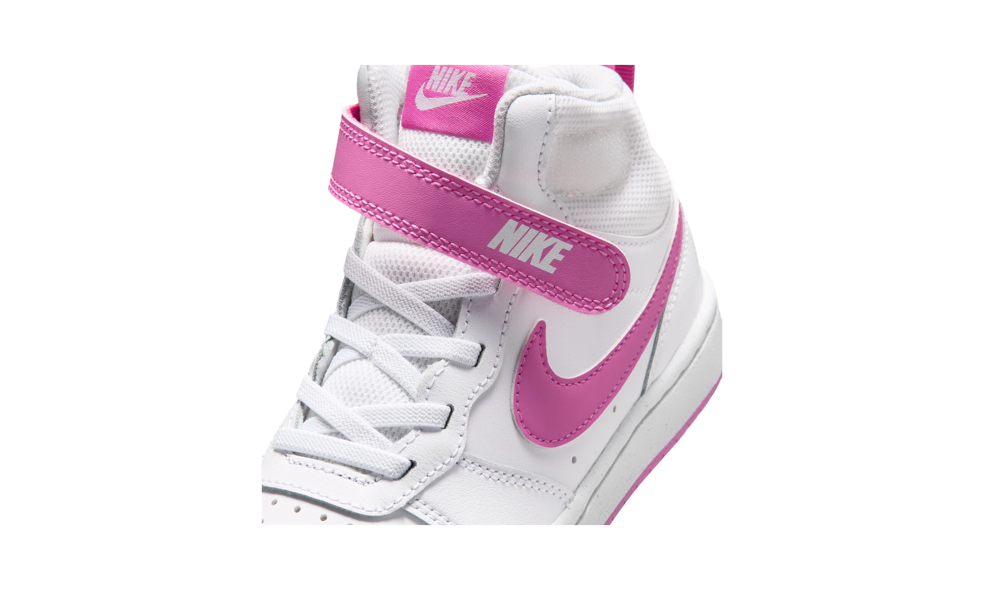 Nike Court Borough Mid 2 White/Playful Pink