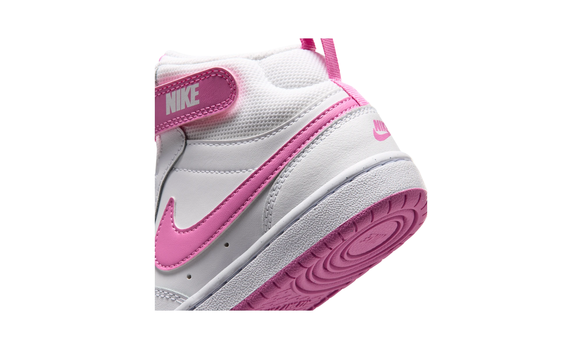 Nike Court Borough Mid 2 White/Playful Pink