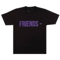 Vlone Friends T-Shirt Black/Purple