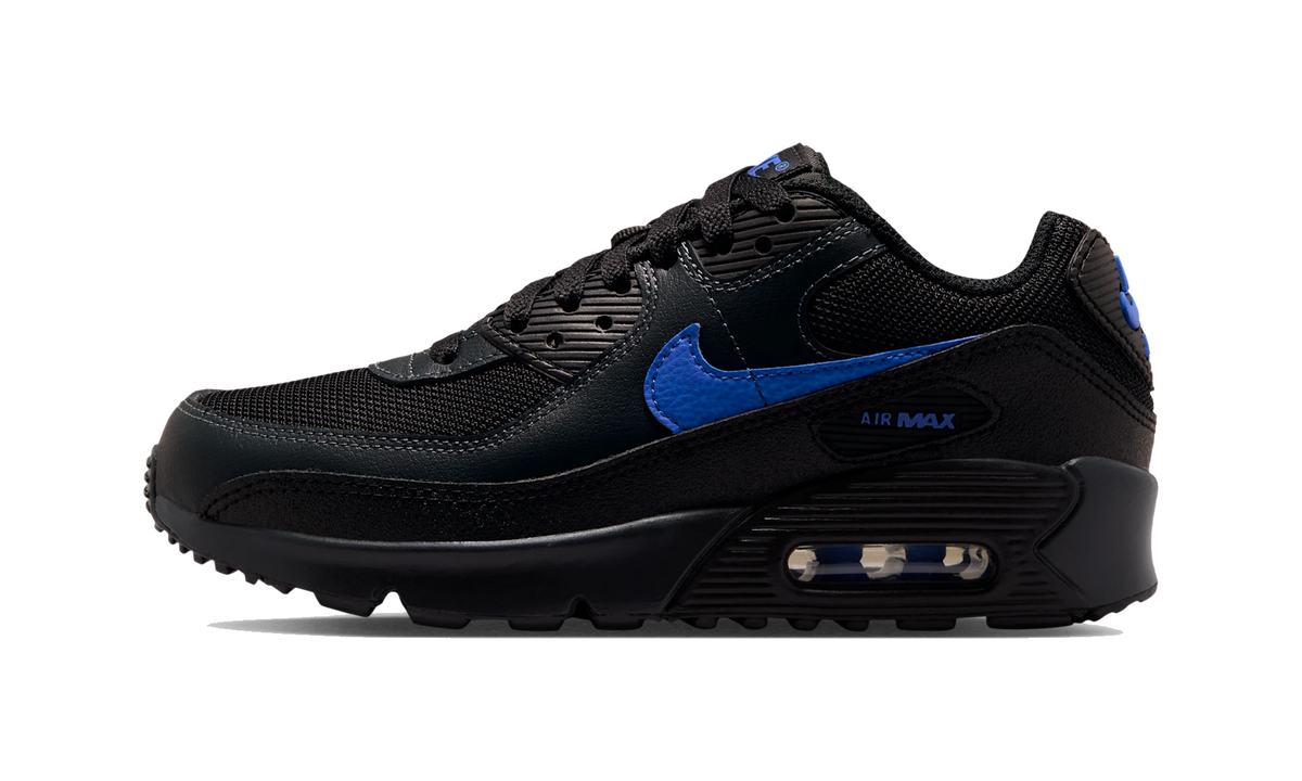 Nike Air Max 90 Black/Dark Smoke Grey/Racer Blue