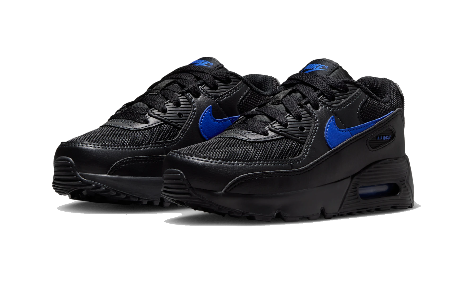 Nike Air Max 90 Black/Dark Smoke Grey/Racer Blue