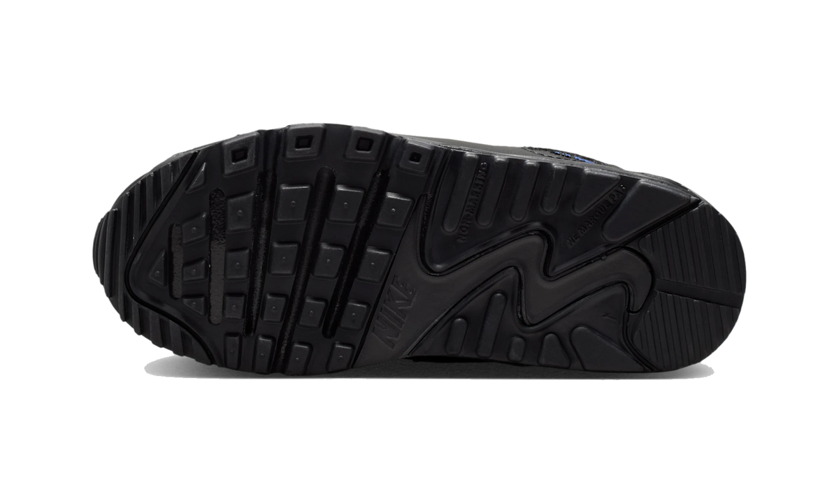 Nike Air Max 90 Black/Dark Smoke Grey/Racer Blue