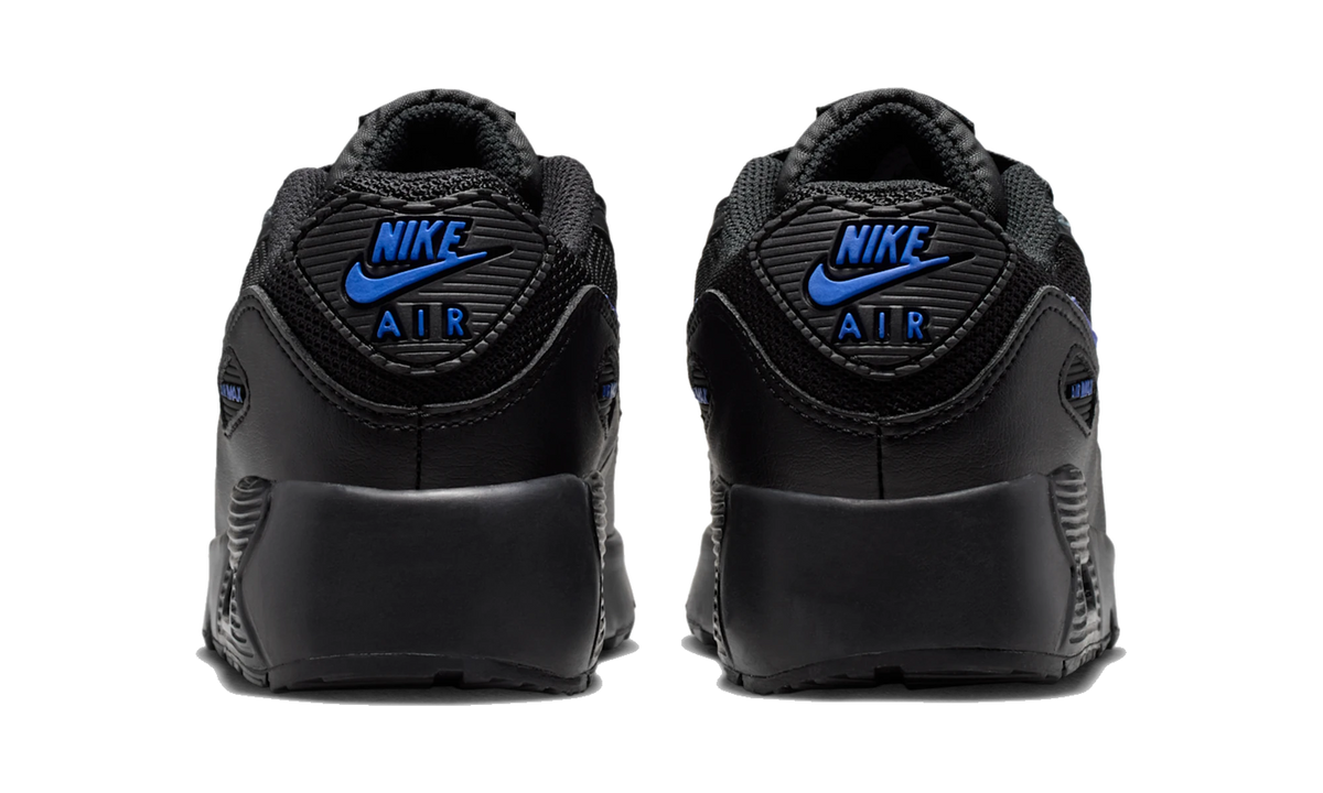 Nike Air Max 90 Black/Dark Smoke Grey/Racer Blue