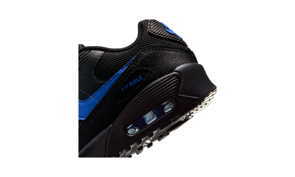 Nike Air Max 90 Black/Dark Smoke Grey/Racer Blue